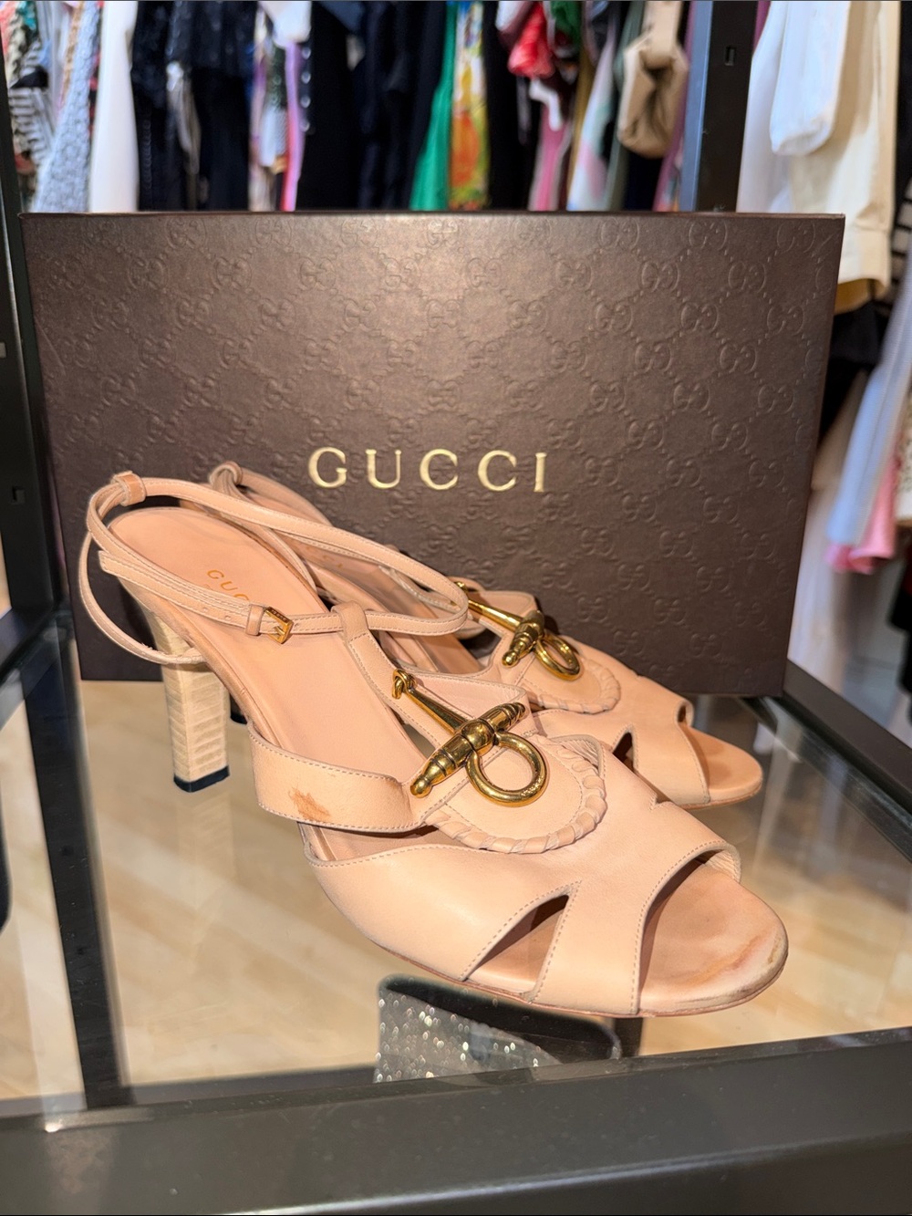 Gucci Tan Size 38.5 Shoes